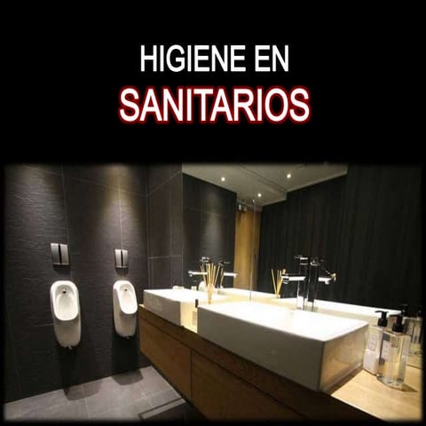 Limpieza en sanitarios
