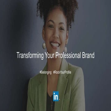 Transforming Your Professional Brand