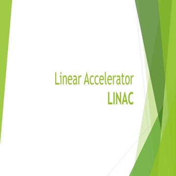 LINAC caner trearment LINEAR ACCELERATOR