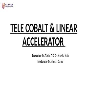 Linac and Cobalt tele therapy machine.pptx