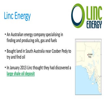 Linc Energy - Using Accounting Theory to not lose money