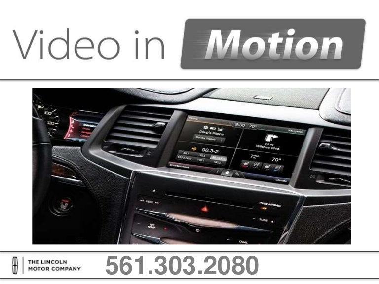 Lincoln MKX Backup Camera