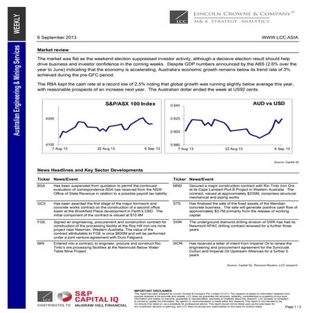Lincoln crowne engineering & mining services report 06092013