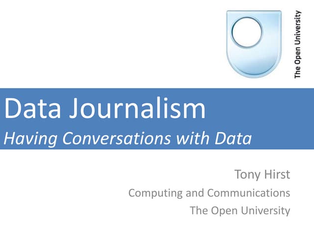 Lincoln Journalism Research Day - Data Journalism