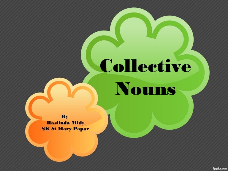 Collective nouns