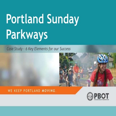 WS 1C-2   The Portland Sunday Parkways Story