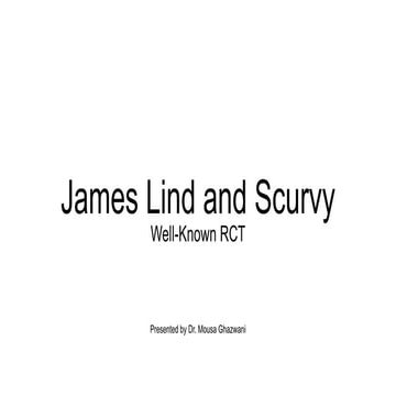 Lind and Scurvy 232.ppt
