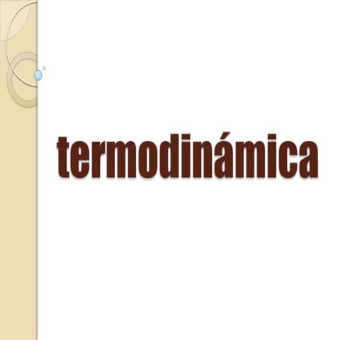 Linda termodinamica