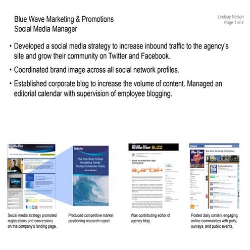 Lindsay Nelson's Portfolio