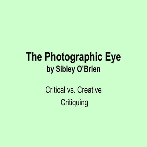 Lindsey photographic eye