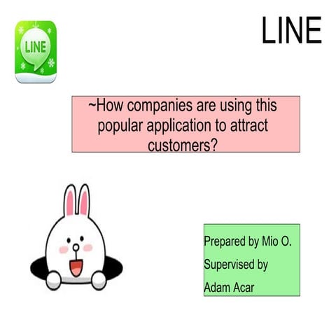 LINE, How Do Japanese Brands Use this Social Media Platform?