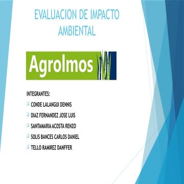 LINEA-BASE.-EIA EVALUACION DE IMPACTO AMBIENTAL | PPTX