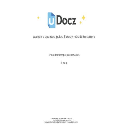 Linea Del Tiempo Psicoanalisis Downloable Pdf
