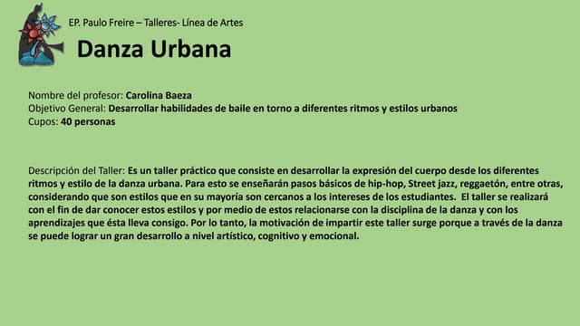 Linea de artes 2016