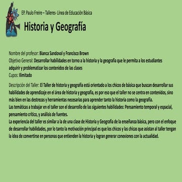 Linea de basica 2016