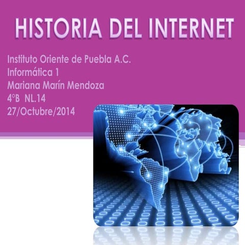 Linea del tiempo de Internet