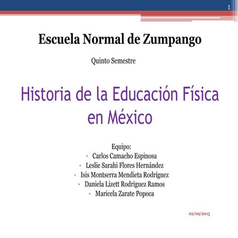 Linea del tiempo sobre la historia de la educacion fisica
