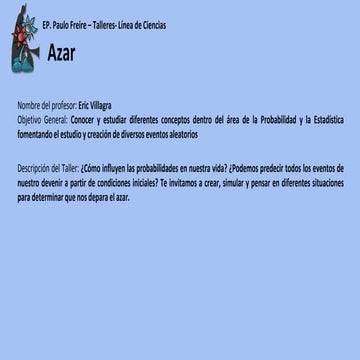 Linea de Matematicas 2017