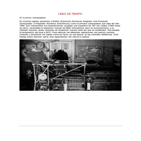Linea de tiempo..............
