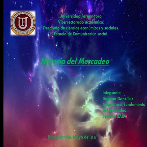 Historia del Mercadeo