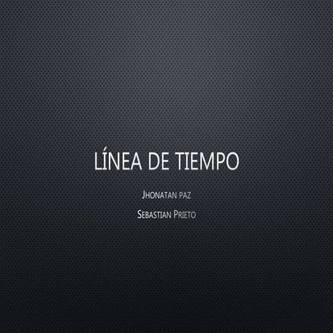 Linea de tiempo (1)