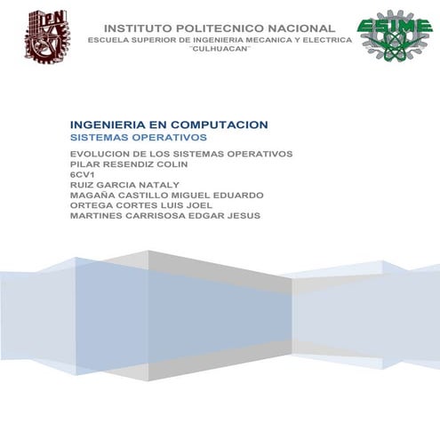 Linea de tiempo de sistemas operativos