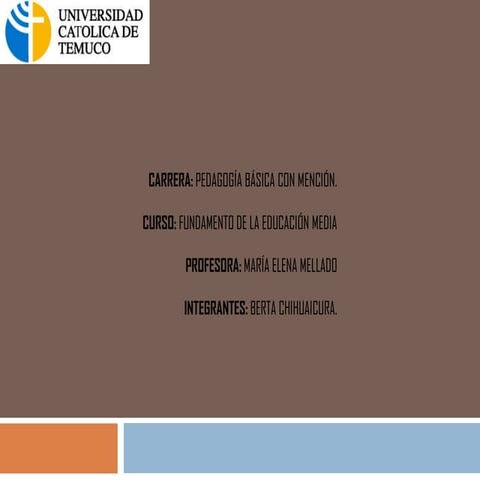 Linea de tiempo, personajes de la educación