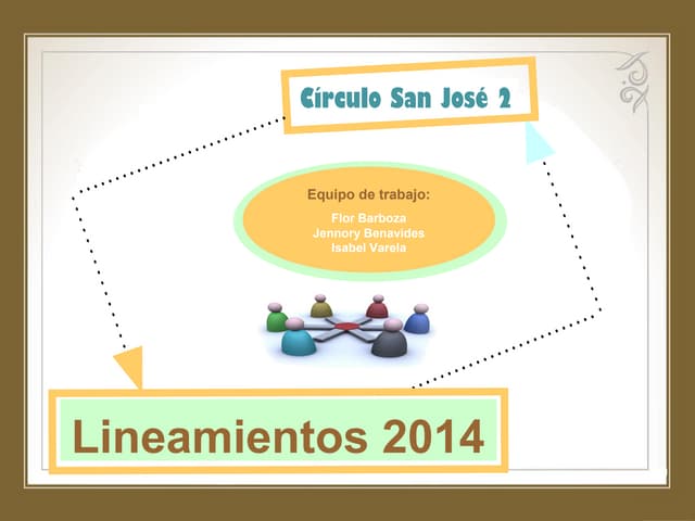 Lineamientos 2014 - SJ"