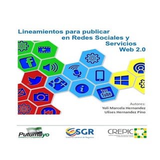 Lineamientos para publicar en redes...
