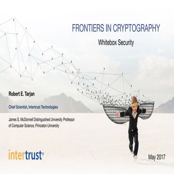 FRONTIERS IN CRYPTOGRAPHY