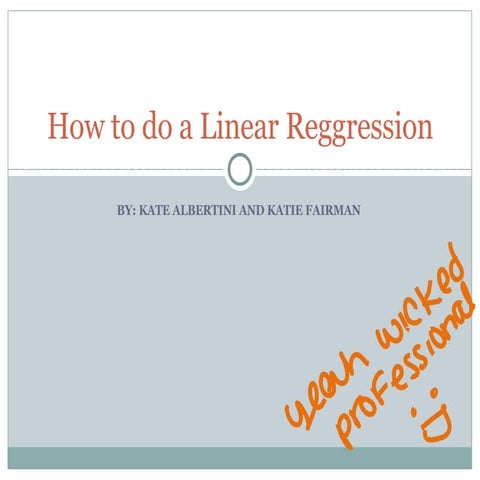 Linear Regression