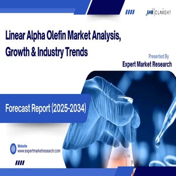 Linear Alpha Olefin Market Trends Analysis 2034