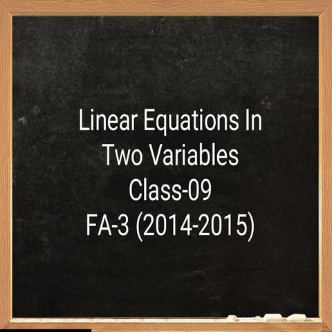 Linear equation in one variable PPT.pdf