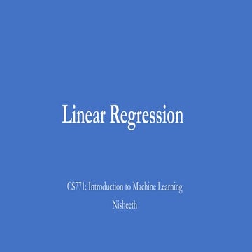 Linear Regression in machine learning.pptx