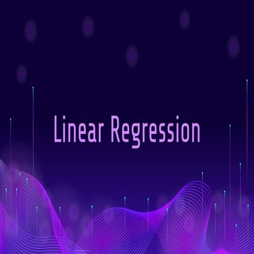 Linear Regression | PPT