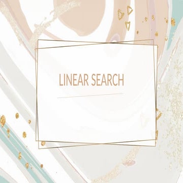 LINEAR SEARCH-WPS Office. .pptx