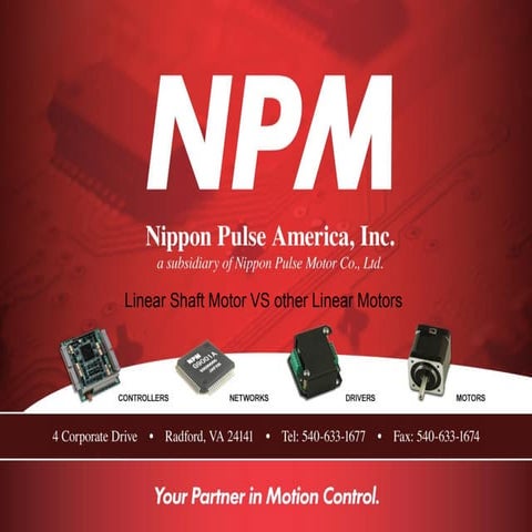 Linear Shaft Motor Vs Linear Motor