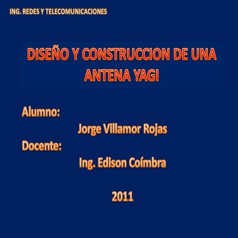 construccion antena yagi