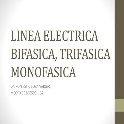 Lineas electricas