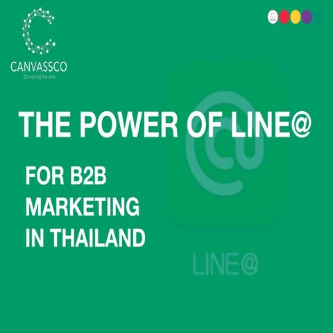 The Power of LINE @