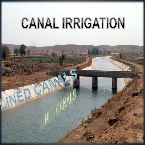 Lined canal ppt 