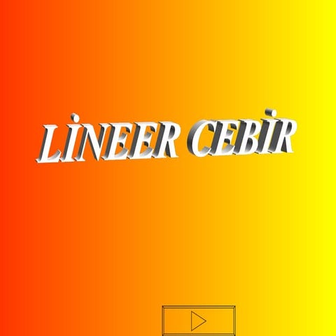 Li̇neer cebi̇r 06