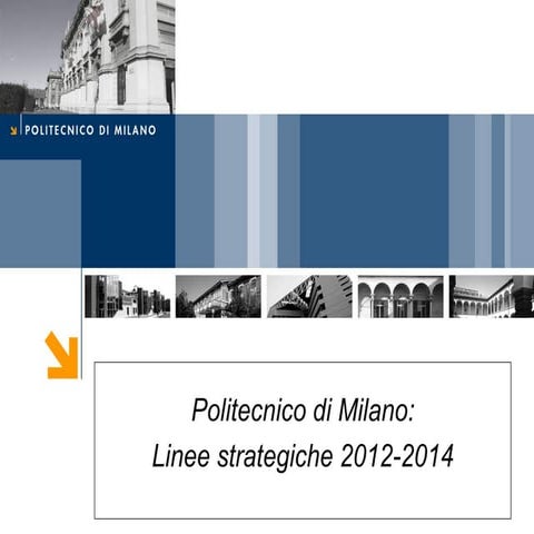 Linee strategiche 2012 2014