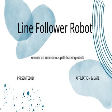 Line Follower Line Follower Line Follower .pptx