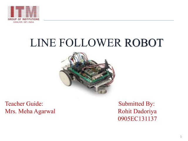 Line follower robot