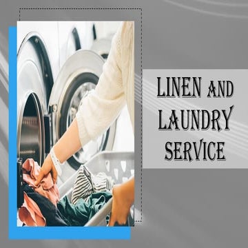 Linen and Laundry Service Housekeeping.pptx