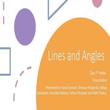 Lines and Angles maths for class fifth.pptx