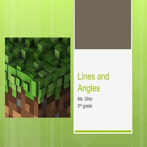 Lines and angles presentation