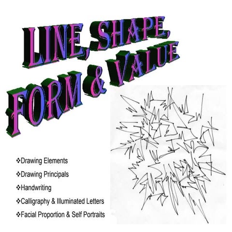 Line Shape Form Value