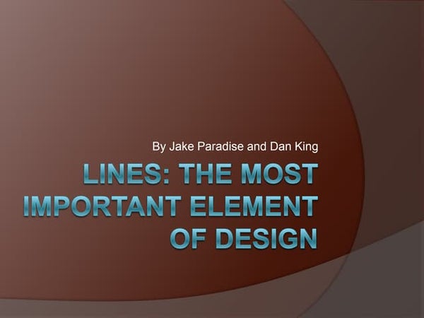 Element Of Art Line Ppt Element Of Art Line Ppt